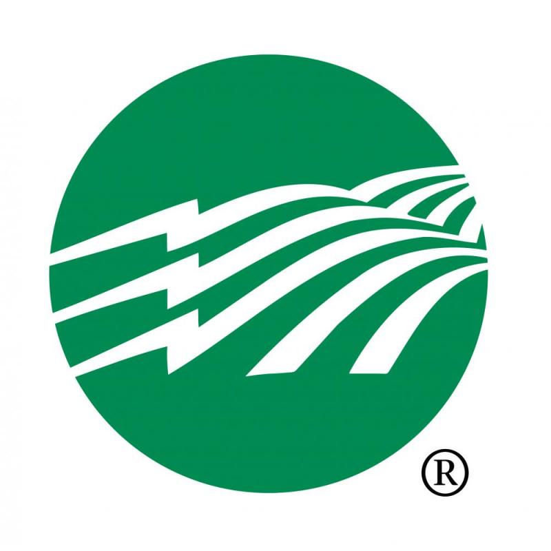 Green ball NRECA logo